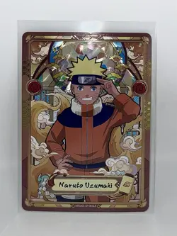 NARUTO KAYOU NARUTO UZUMAKI NRSA01-SP-001L5 SR SERIES 1 CARD, PRE OWNED, ENGLISH - Image 1