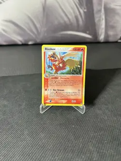 BLAZIKEN HOLO RARE POWER KEEPERS 5/108 FIRE HOLO POKEMON CARD - Image 1
