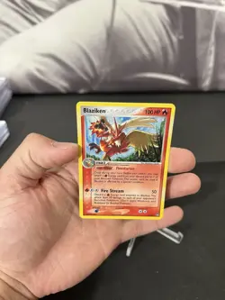 BLAZIKEN HOLO RARE POWER KEEPERS 5/108 FIRE HOLO POKEMON CARD - Image 2