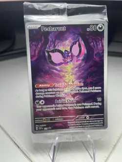 Pecharunt SEALED! SVP 129 - Pokemon Card TCG - Shrouded Fable ETB Promo - Image 1