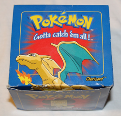 23K Gold-Plated CHARIZARD Trading Card 1999 Burger King Pokemon Ball Blue - Image 2