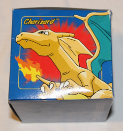 23K Gold-Plated CHARIZARD Trading Card 1999 Burger King Pokemon Ball Blue - Image 4
