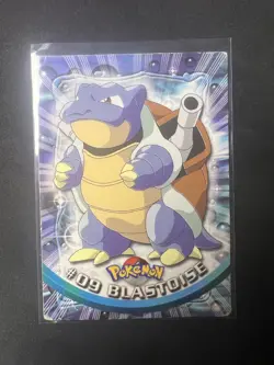 Blastoise #09 - Pokemon Card Non Holo Topps TV Series 1 - Image 1