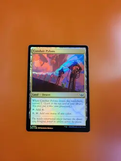 1x Conduit Pylons | FOIL | Outlaws of Thunder Junction | MTG Magic Cards - Image 3