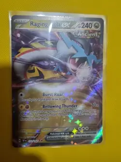 Pokemon TCG Raging Bolt EX 123/162 Temporal Forces Double Rare Holo Card - Image 2