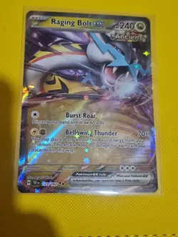 Pokemon TCG Raging Bolt EX 123/162 Temporal Forces Double Rare Holo Card - Image 3