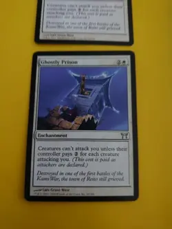 Ghostly Prison x2 Enchantment Champions of Kamigawa. MTG 2 Card. - Image 3