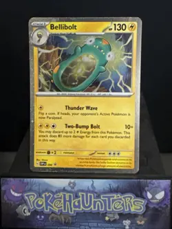 Pokemon Card Bellibolt 094 Scarlet & Violet Black Star Promo Near Mint - Image 1