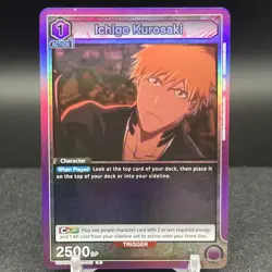 Ichigo Kurosaki UE01BT/BLC-1-040 R Bleach Union Arena Card - Image 1