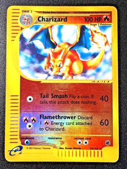Charizard 39/165 Expedition Pokemon Card Reverse Holo Foil Rare HP - Image 1
