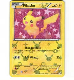 Pokemon Pikachu RC7/RC25 Legendary Treasures: Radiant Collection MP Card - Image 1