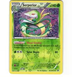 Pokemon Serperior RC3/RC25 Radiant Collection Legendary Treasures MP Card - Image 1