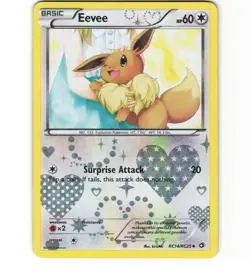 Pokemon Eevee RC14/RC25 Legendary Treasures: Radiant Collection LP Card - Image 1