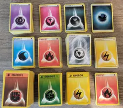 ~643 Vintage Pokemon Energy Cards Lot - Ranging 1995-2017 (See Description) - Image 1