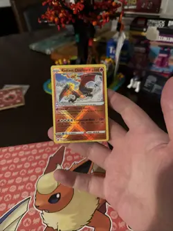 Pokemon TCG Radiant Charizard Ultra Rare Holo Card Crown Zenith 020/159 - Image 1