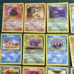 1999 Fossil Common/Uncommon Set x 23 Pokemon Cards No Duplicates! - Image 2