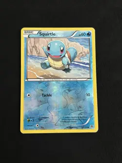 Squirtle 24/135 Plasma Storm Reverse Holo Pokemon TCG - HP - Image 1