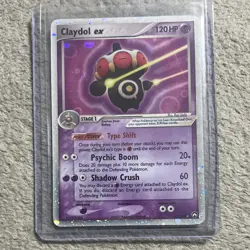 Pokemon TCG Claydol ex 120 HP 93/108 Power Keepers Holo Ultra Rare EX 2007 - Image 1