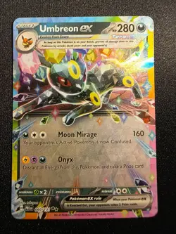 Umbreon ex 060/131 Prismatic Evolutions Double Rare Holo Near Mint - Image 1