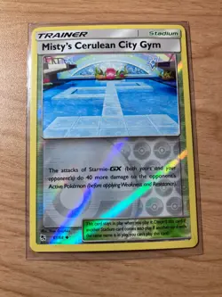 Misty's Cerulean City Gym - 61/68 - Hidden Fates - Reverse Holo - Pokemon TCG - Image 1