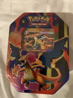 Pokemon TCG: Mega Charizard Y ex Tin, Brand New/Factory Sealed ✅ - Image 1