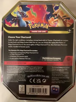 Pokemon TCG: Mega Charizard Y ex Tin, Brand New/Factory Sealed ✅ - Image 3