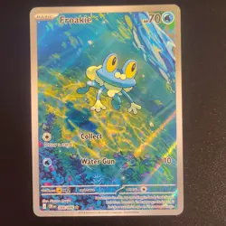 Pokemon TCG Froakie 088/086 Crown Zenith Full Art Holo Rare English 70 HP - Image 1