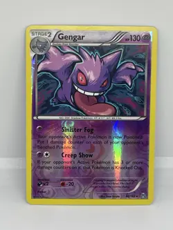 Pokemon TCG Gengar 60/162 Reverse Holo Holo Rare Breakthrough NM/LP - Image 1