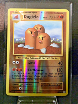 Dugtrio 56/108 Evolutions Reverse Holo Pokemon TCG - Image 1