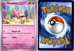 Slowpoke Teeziro Stellar Crown 57/142 2024 Common Near Mint - Image 3