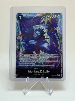 One Piece Monkey.D.Luffy OP15-092 Character Foil Counter +1000 7000 Power - Image 1