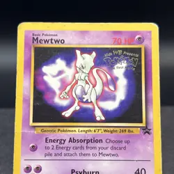 Mewtwo 3 Black Star Promo Pokemon Card - Image 3