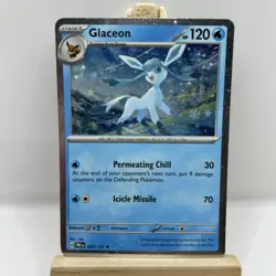 Pokemon TCG Glaceon 025/131 Cosmos Holo Card - Image 1