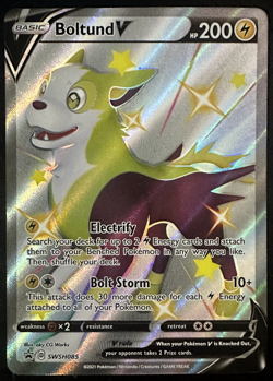 Boltund V SWSH085 SWSH: Sword & Shield Promo Cards Holo NEAR MINT!! - Image 1