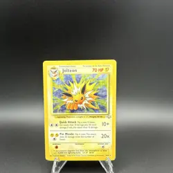 Jolteon 4/64 Jungle Holo Rare Holo Pokemon TCG Card - Image 1