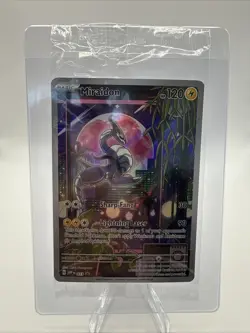 Miraidon Black Star SEALED PROMO Scarlet & Violet # 013 Full Art Pokemon Card - Image 1
