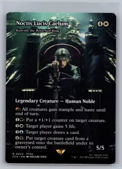 Noctis Lucis Caelum (Showcase) 23 FINAL FANTASY: Through the Ages MTG - Image 1