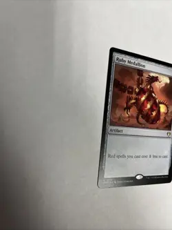 Ruby Medallion Commander Masters Nonfoil Card #0405 MTG LP - Image 5