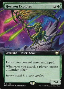 MTG - Horizon Explorer (Extended Art) Edge of Eternities Commander Set N/M Rare - Image 1