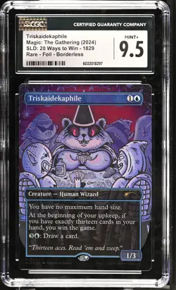 TRISKAIDEKAPHILE Secret Lair Foil 20 Ways to Win CGC 9.5 MTG [Nostalgium] - Image 1