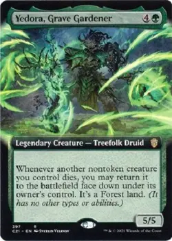 MTG *Yedora Grave Gardener Extended Art X1* (NM) CMD21 Magic Free Shipping - Image 1