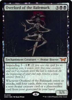 Overlord of the Balemurk DSK 113 Foil English NM - MTG - Image 1