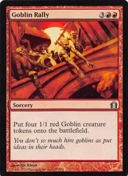 Goblin Rally RTR 95 English NM - MTG - Image 1