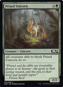 Prized Unicorn M20 342 English NM - MTG - Image 1
