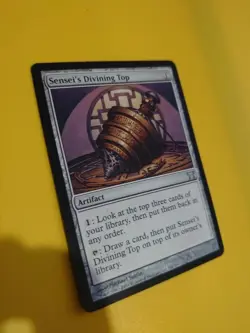 Sensei's Divining Top. Rare Artifact Champions of Kamigawa. MTG Card. - Image 5