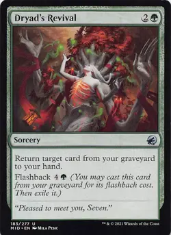 Dryad's Revival MID 183 English NM - MTG - Image 1