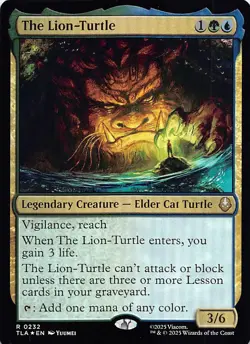 The Lion-Turtle TLA 232 Foil English NM - MTG - Image 1