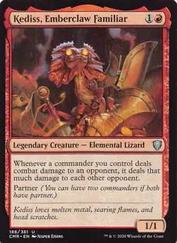 Kediss, Emberclaw Familiar CMR 188 English NM - MTG - Image 1