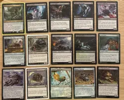 Budget Casual MTG Commander Deck Green Black Insect Kindred With The Swarmweaver - Image 1