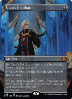 Urza's Incubator (Borderless) DMR 453 Foil English NM - MTG - Image 1